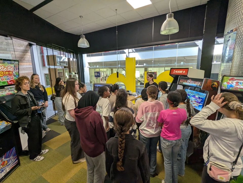 Girls Day in het GameLab: games bouwen, spelen en inspireren