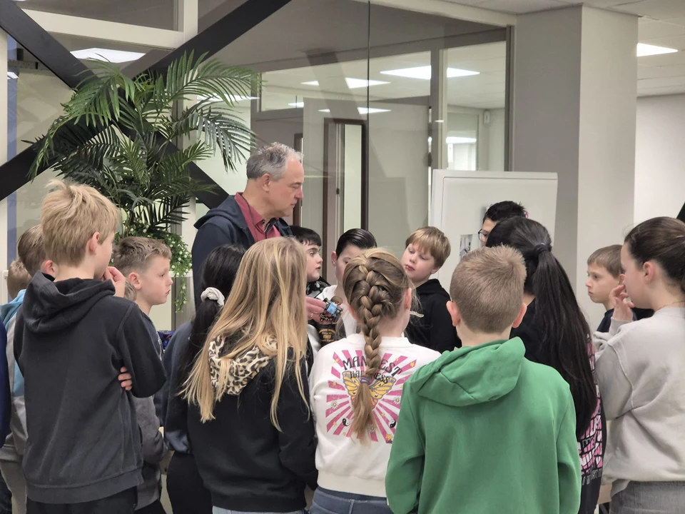 IKC De Saffier bezoekt de labs